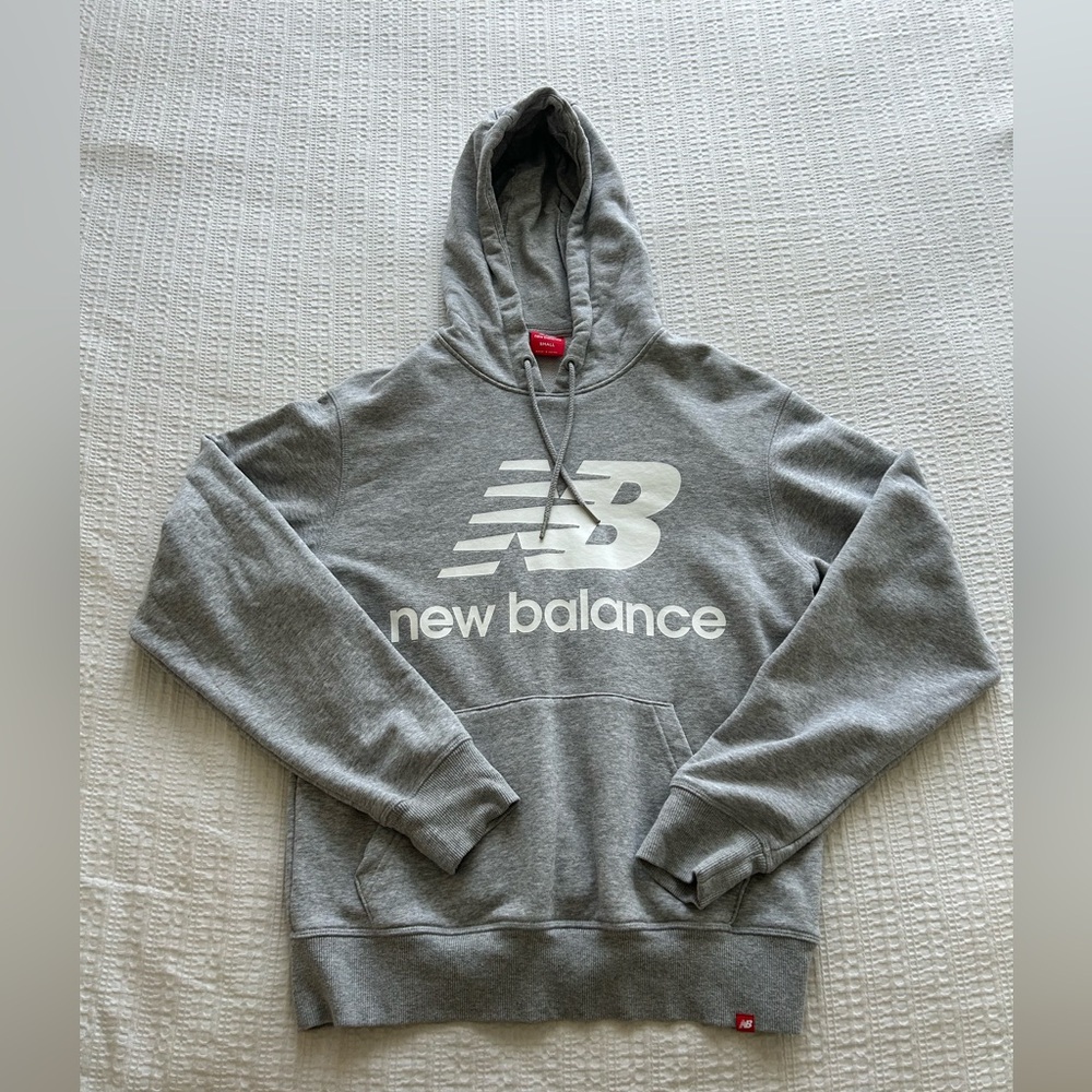 New balance Grey hoodie in size small.